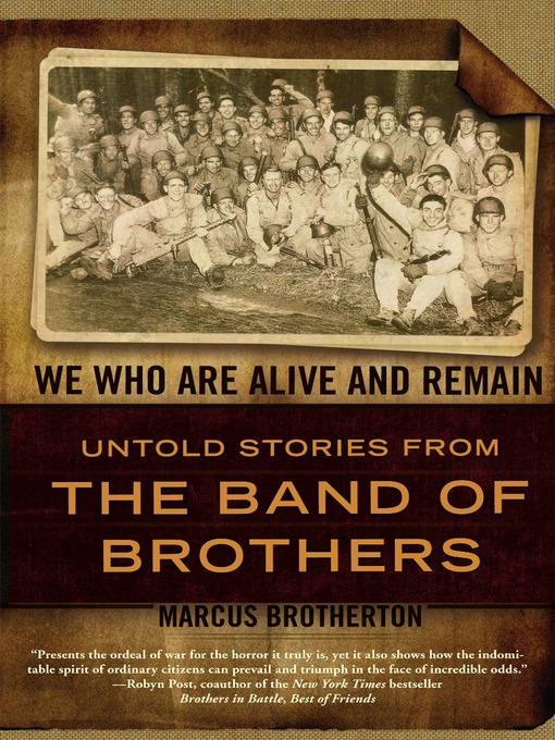 Title details for We Who Are Alive and Remain by Marcus Brotherton - Wait list